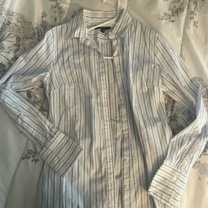 Blue Striped button down
